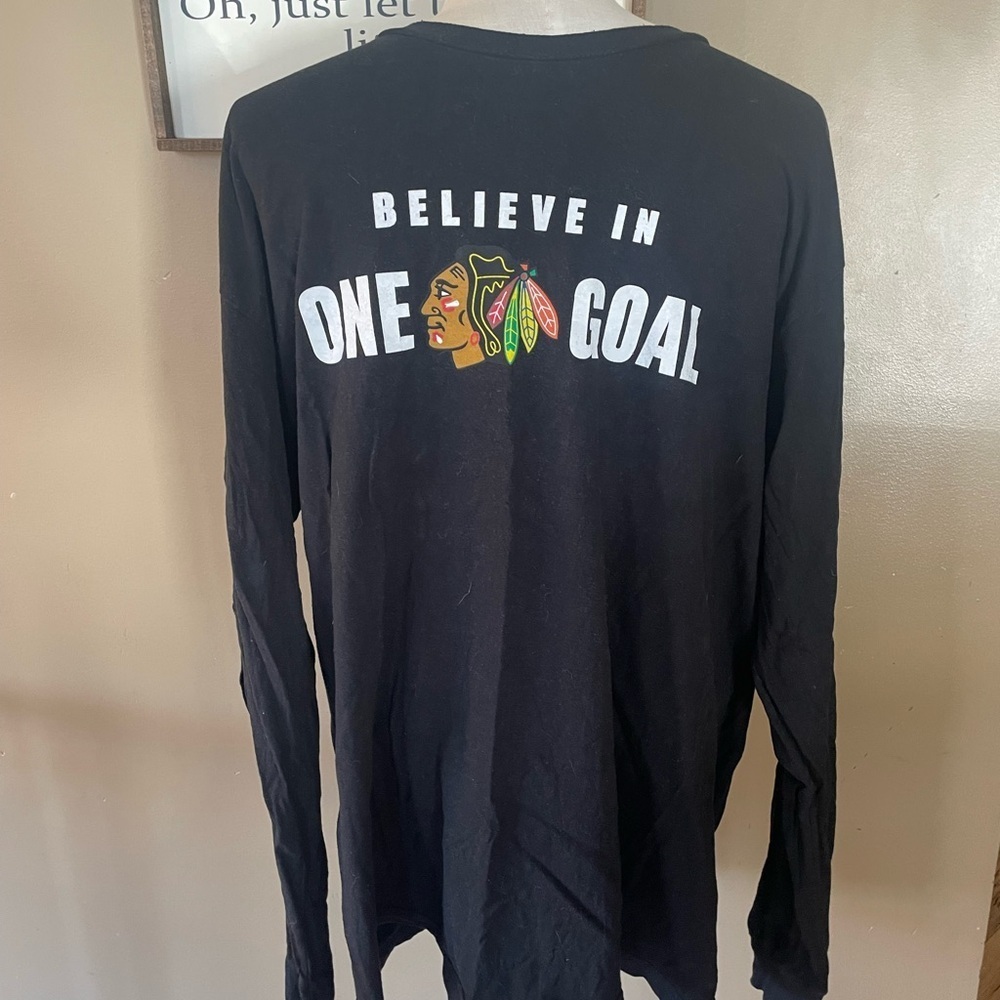 American Apparel Black Long Sleeve Top vintage Mens Xl
